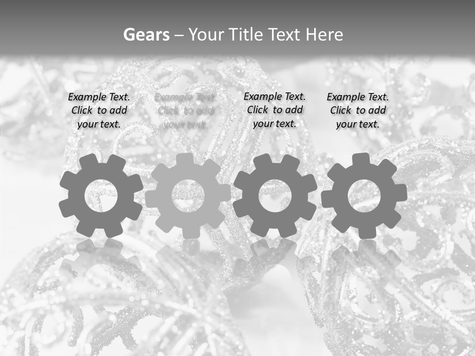 Christmas Spirit Ball PowerPoint Template