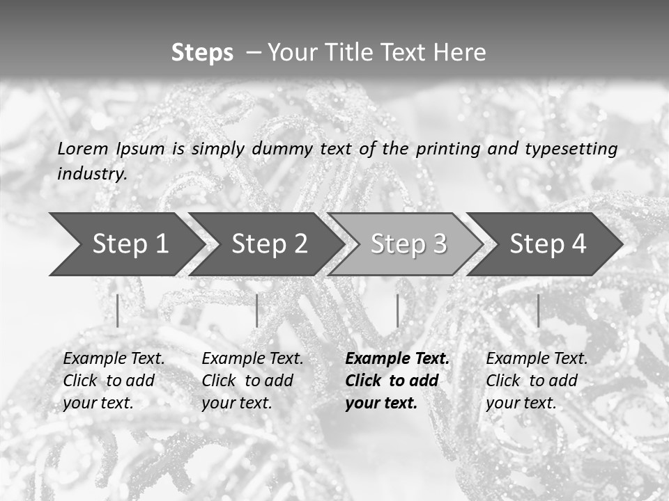 Christmas Spirit Ball PowerPoint Template