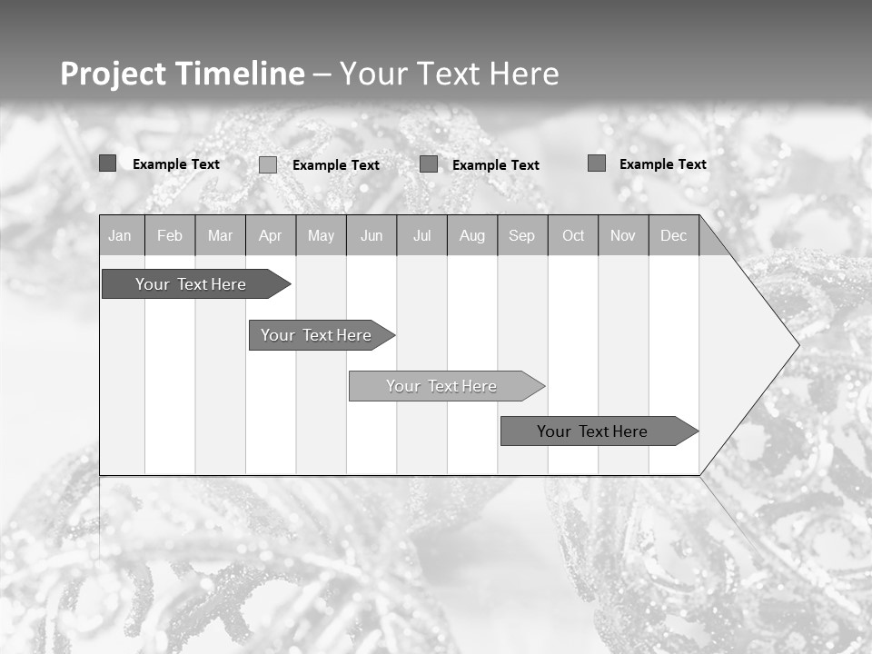 Christmas Spirit Ball PowerPoint Template