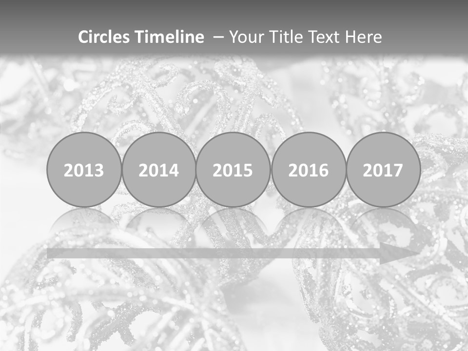 Christmas Spirit Ball PowerPoint Template