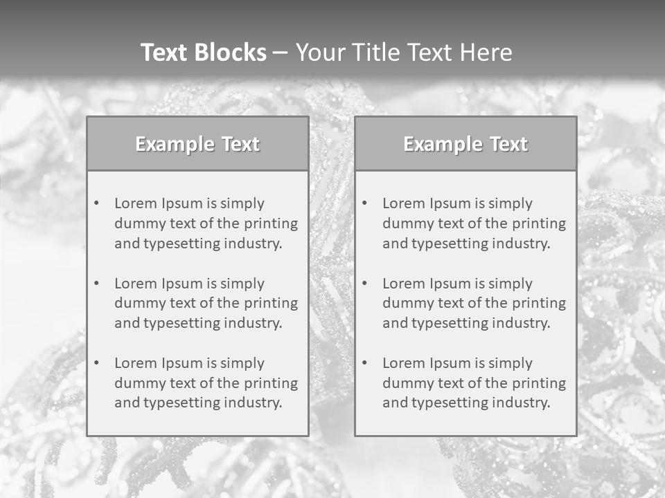 Christmas Spirit Ball PowerPoint Template