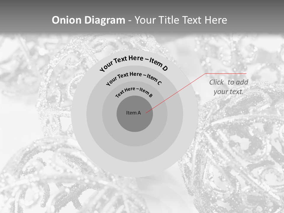 Christmas Spirit Ball PowerPoint Template