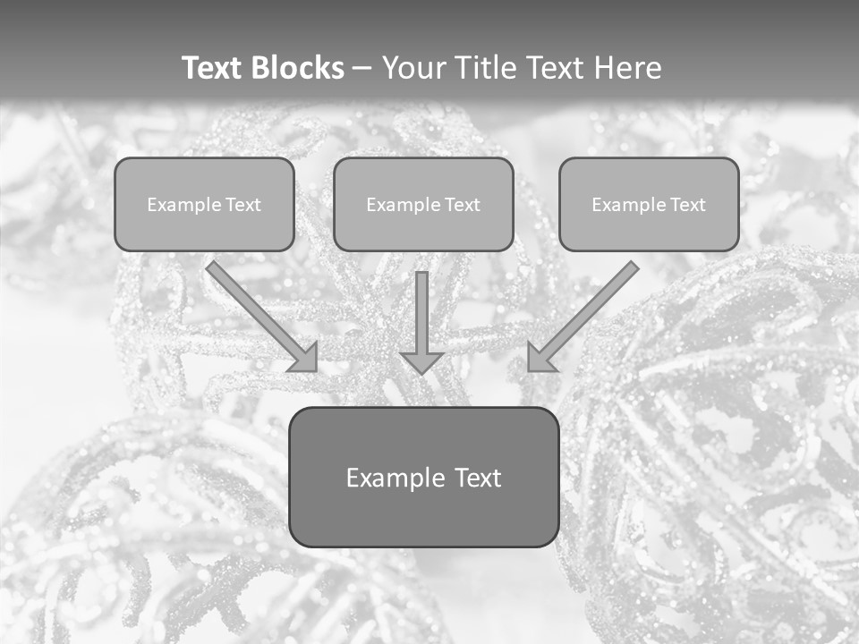 Christmas Spirit Ball PowerPoint Template