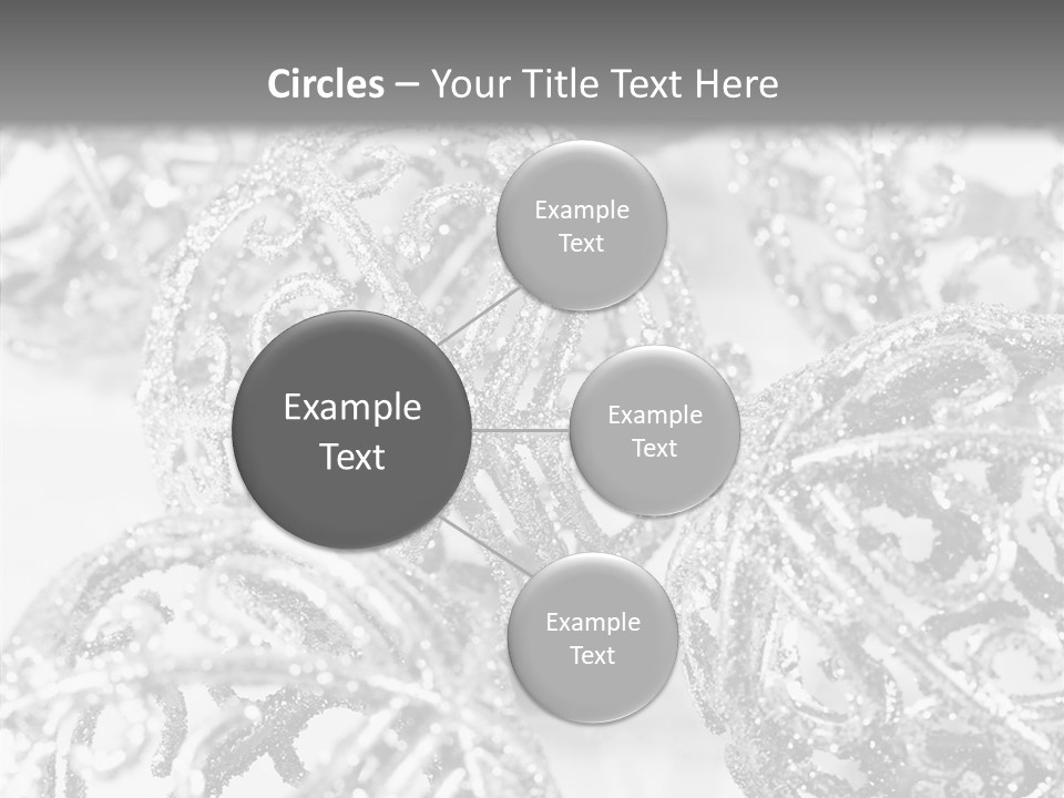 Christmas Spirit Ball PowerPoint Template