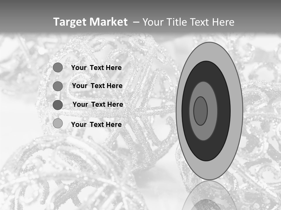 Christmas Spirit Ball PowerPoint Template