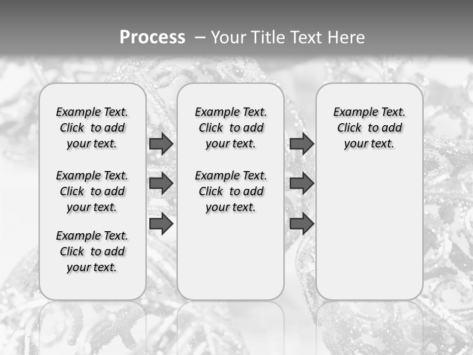 Christmas Spirit Ball PowerPoint Template