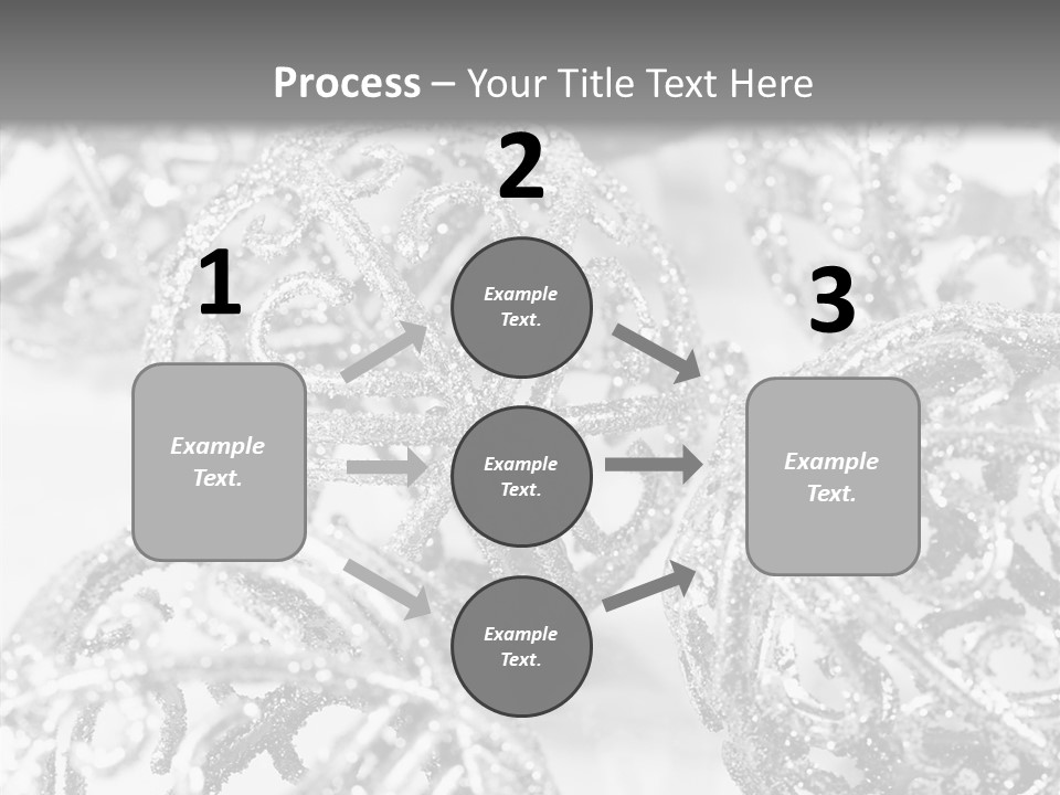 Christmas Spirit Ball PowerPoint Template