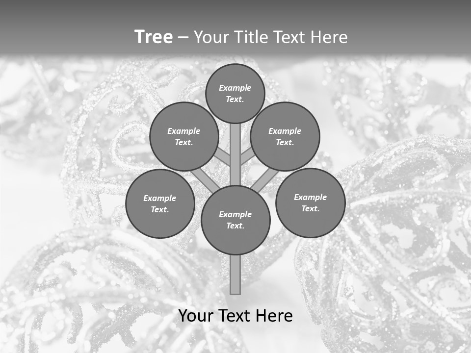 Christmas Spirit Ball PowerPoint Template