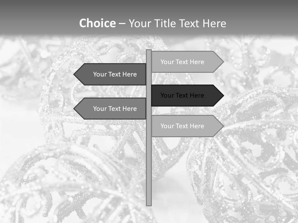 Christmas Spirit Ball PowerPoint Template