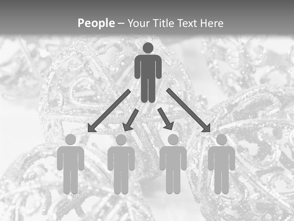 Christmas Spirit Ball PowerPoint Template