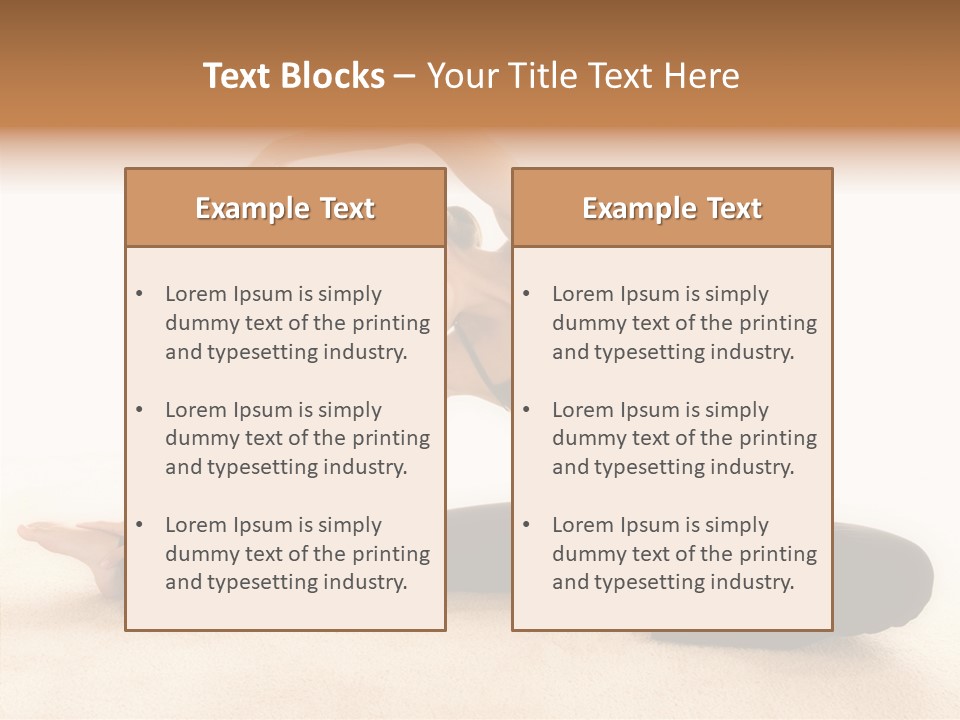 Skin Figure Heavy PowerPoint Template