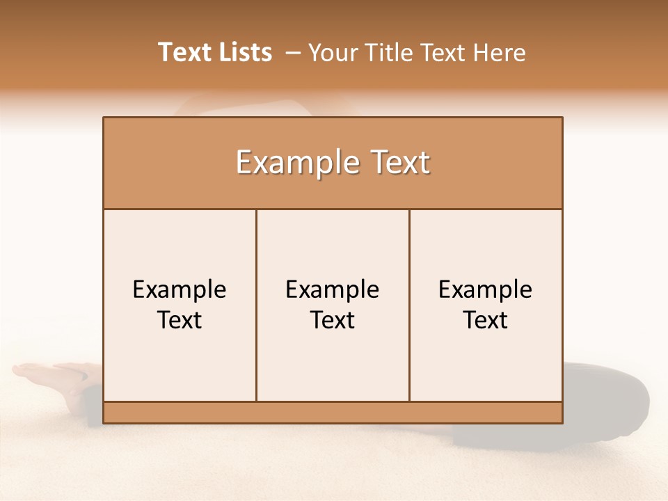 Skin Figure Heavy PowerPoint Template