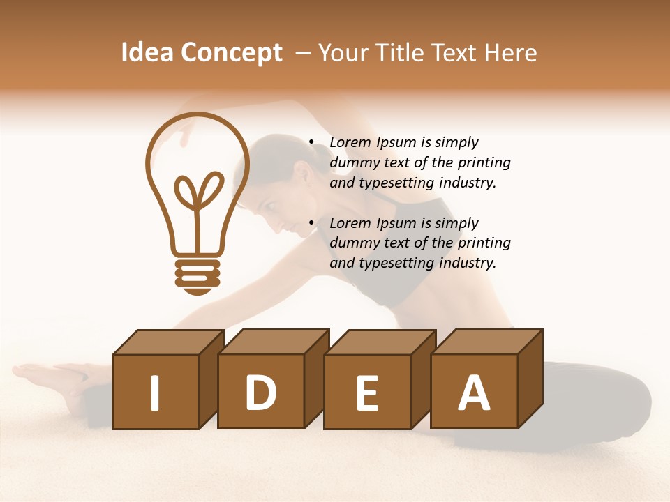 Skin Figure Heavy PowerPoint Template