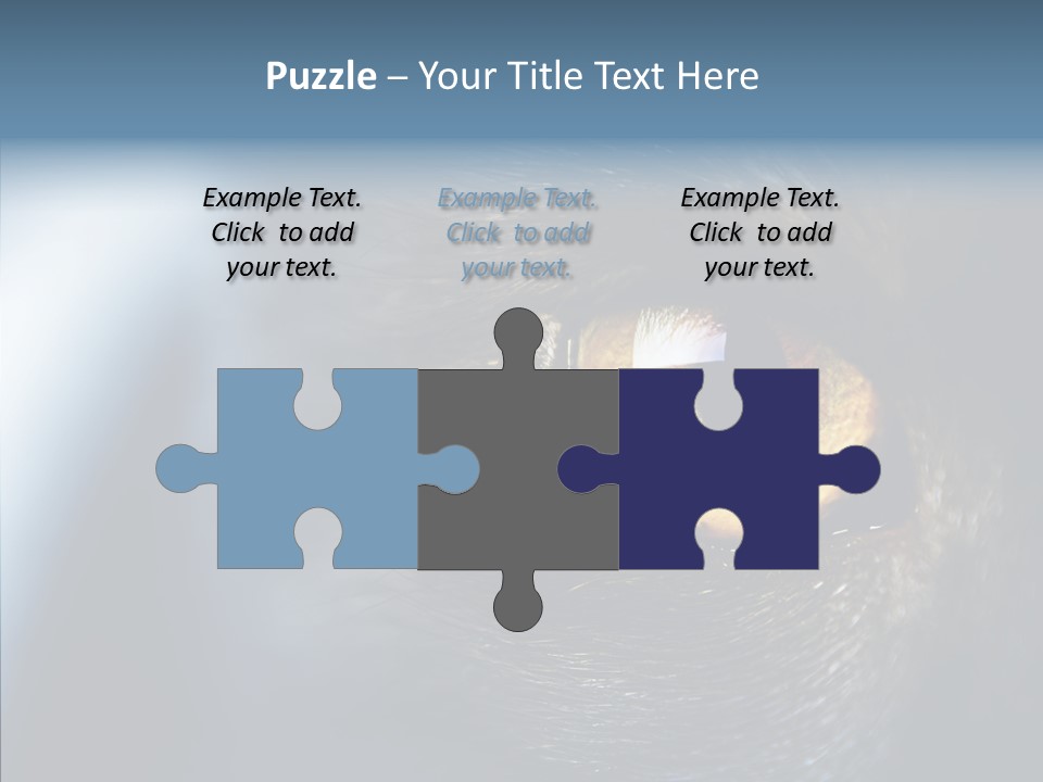 Peek Face Wildlife PowerPoint Template