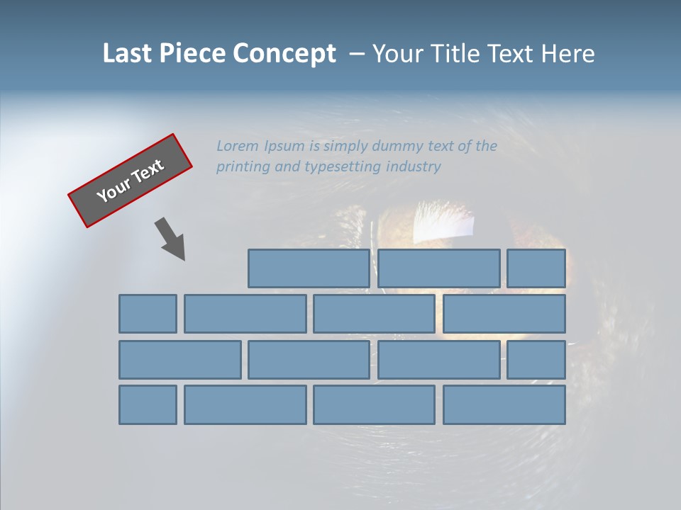 Peek Face Wildlife PowerPoint Template