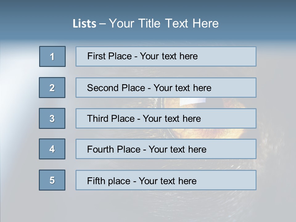 Peek Face Wildlife PowerPoint Template