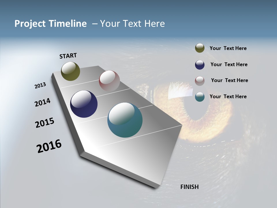 Peek Face Wildlife PowerPoint Template