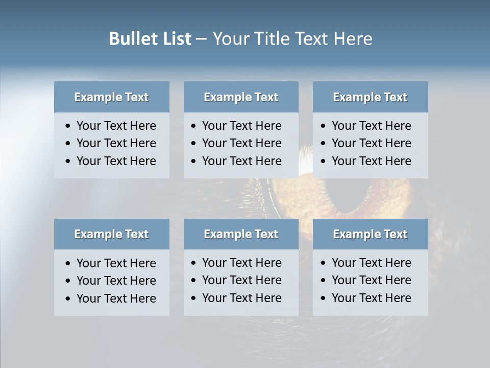 Peek Face Wildlife PowerPoint Template