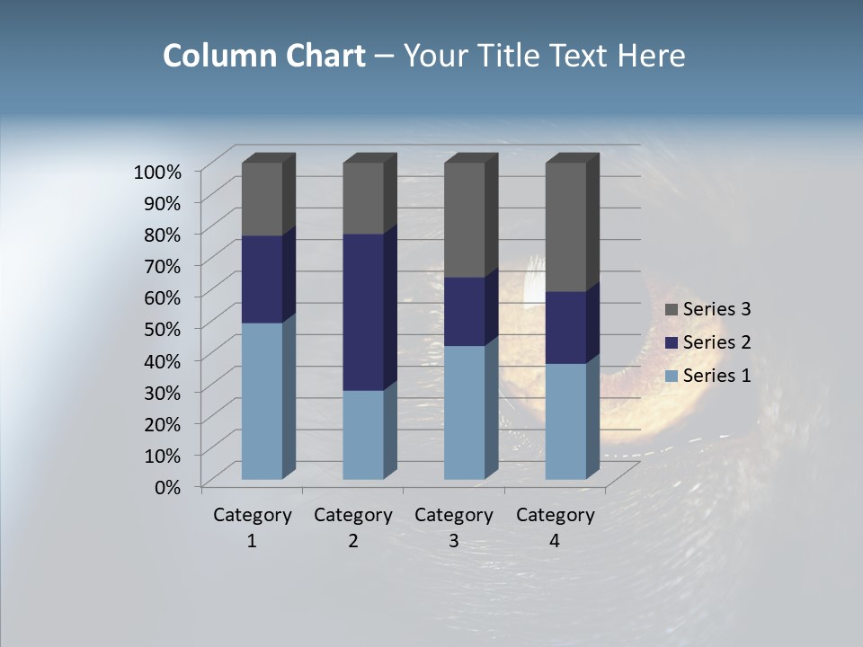Peek Face Wildlife PowerPoint Template