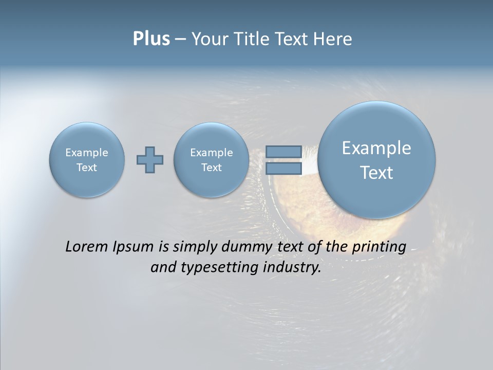 Peek Face Wildlife PowerPoint Template