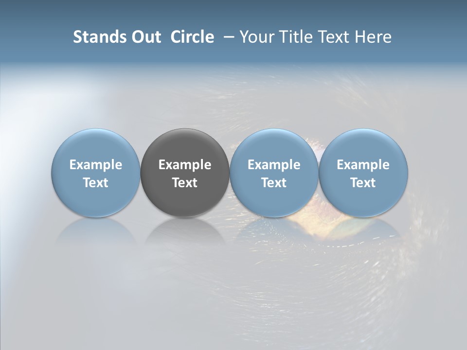 Peek Face Wildlife PowerPoint Template