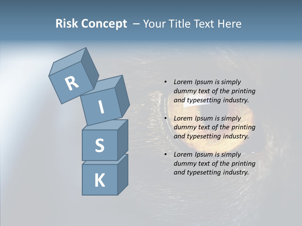 Peek Face Wildlife PowerPoint Template