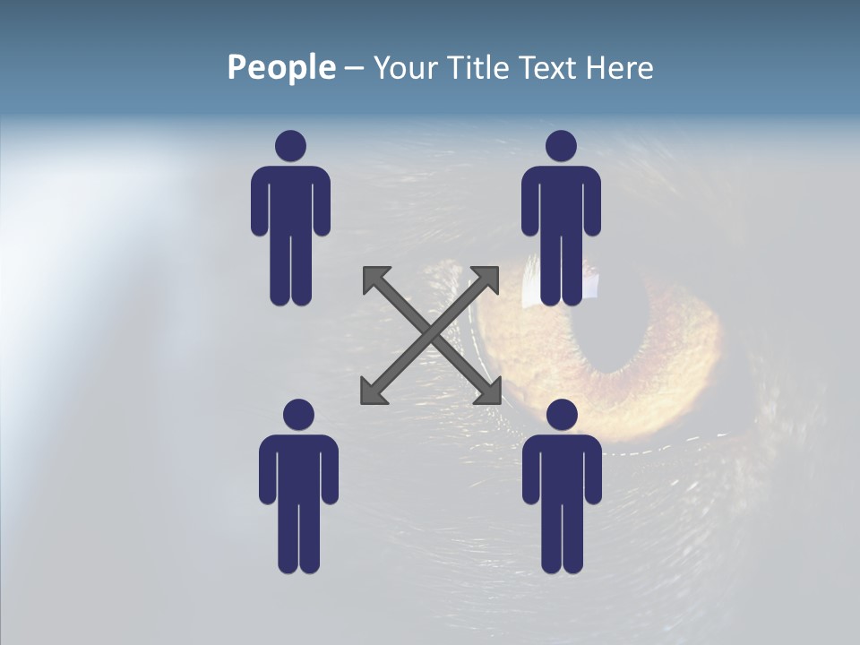 Peek Face Wildlife PowerPoint Template