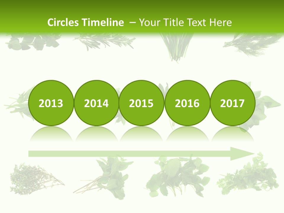 Basil Cilantro Lovage PowerPoint Template