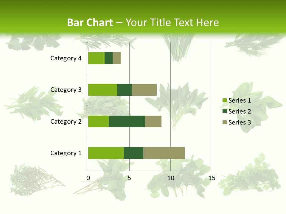 Basil Cilantro Lovage PowerPoint Template