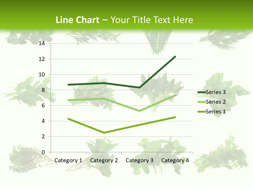 Basil Cilantro Lovage PowerPoint Template