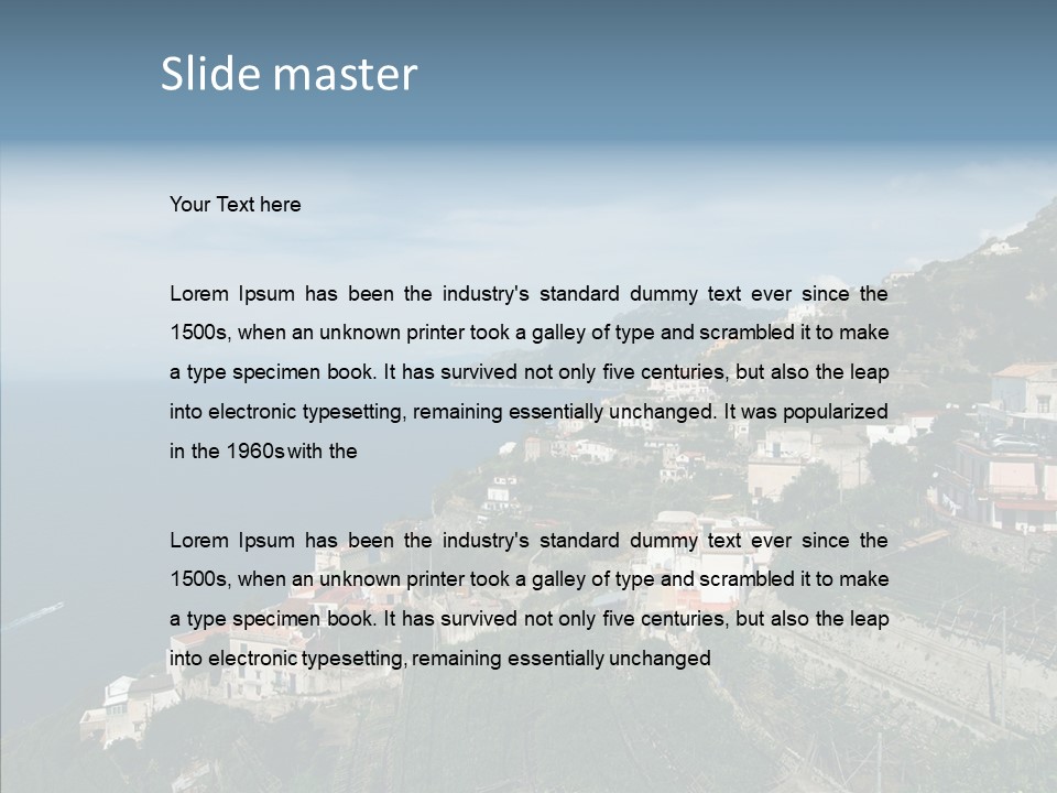 Stunning Vacation Europe PowerPoint Template