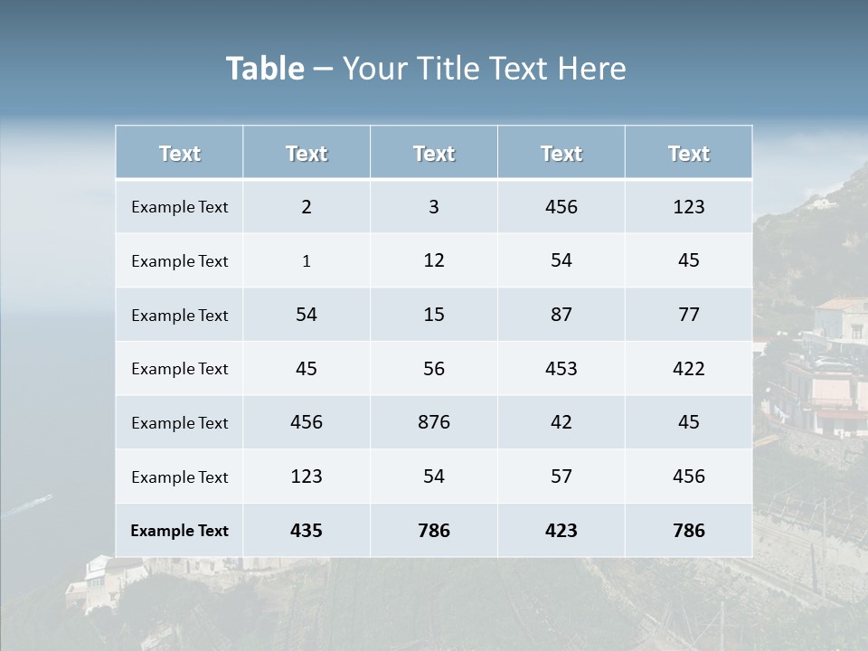 Stunning Vacation Europe PowerPoint Template