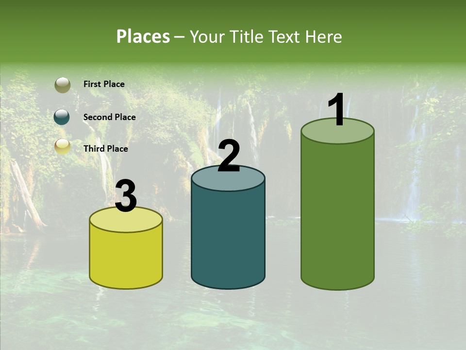 Freshness Scene Tree PowerPoint Template