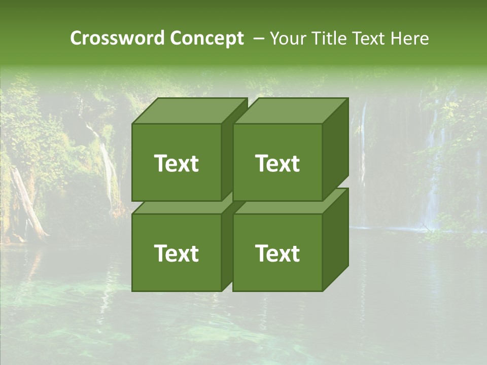 Freshness Scene Tree PowerPoint Template
