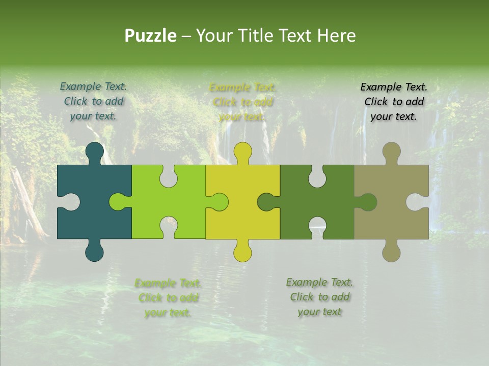 Freshness Scene Tree PowerPoint Template