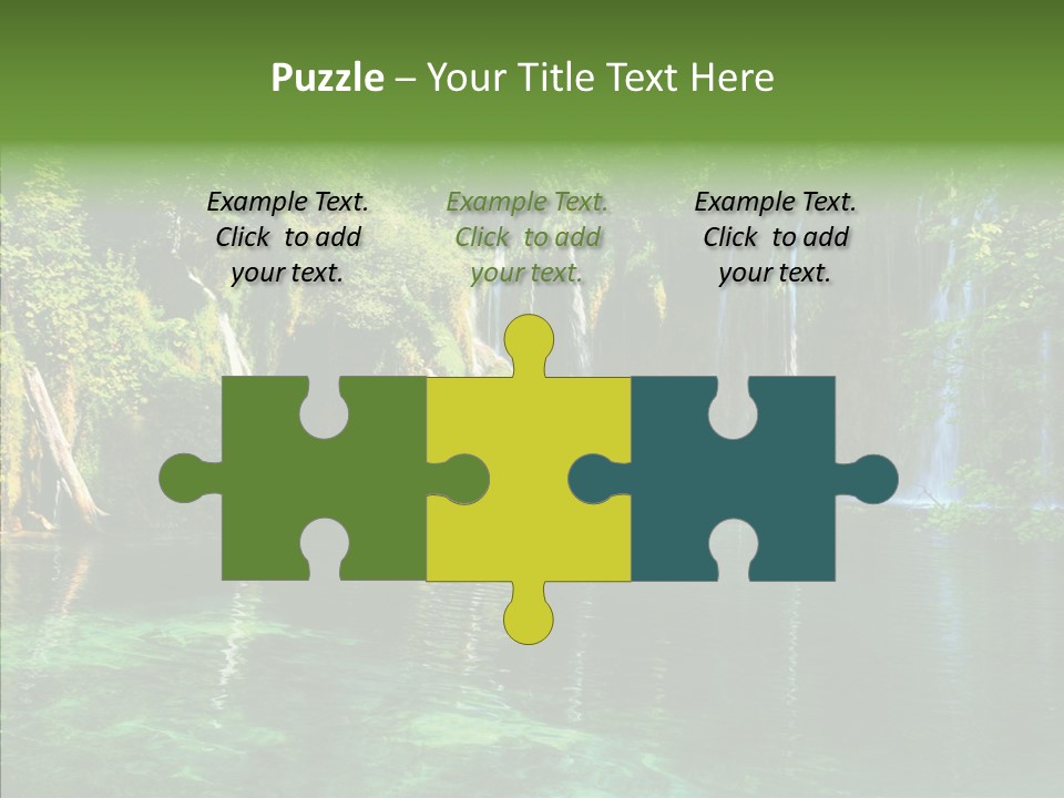 Freshness Scene Tree PowerPoint Template