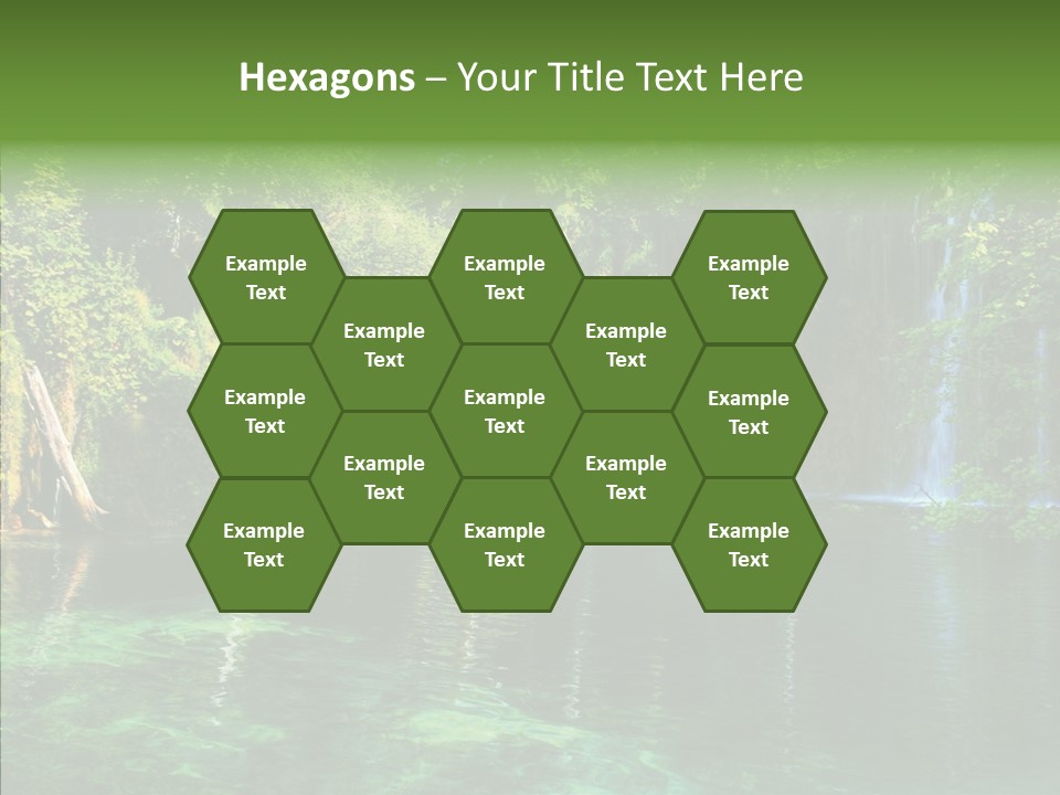 Freshness Scene Tree PowerPoint Template