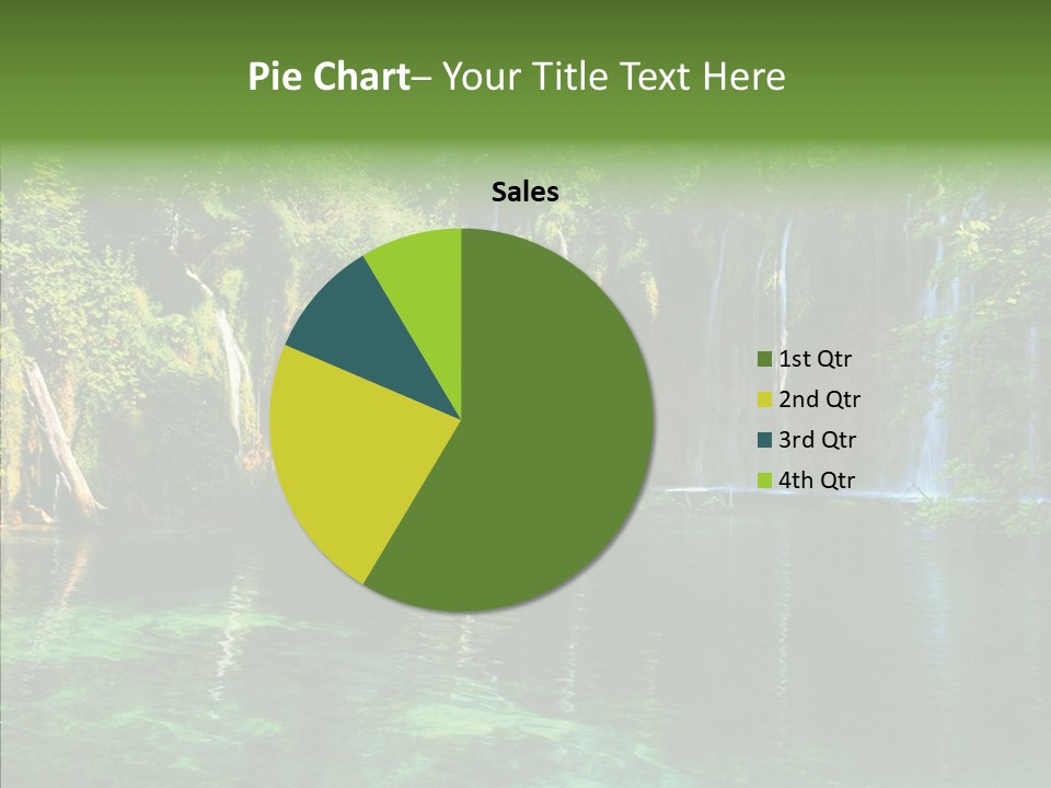 Freshness Scene Tree PowerPoint Template