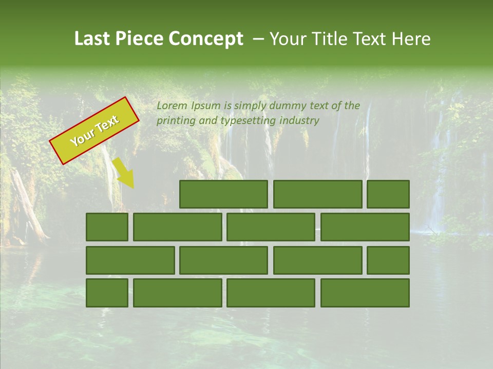 Freshness Scene Tree PowerPoint Template