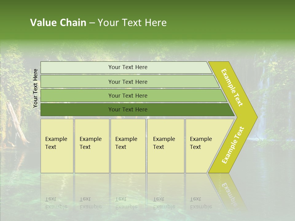 Freshness Scene Tree PowerPoint Template