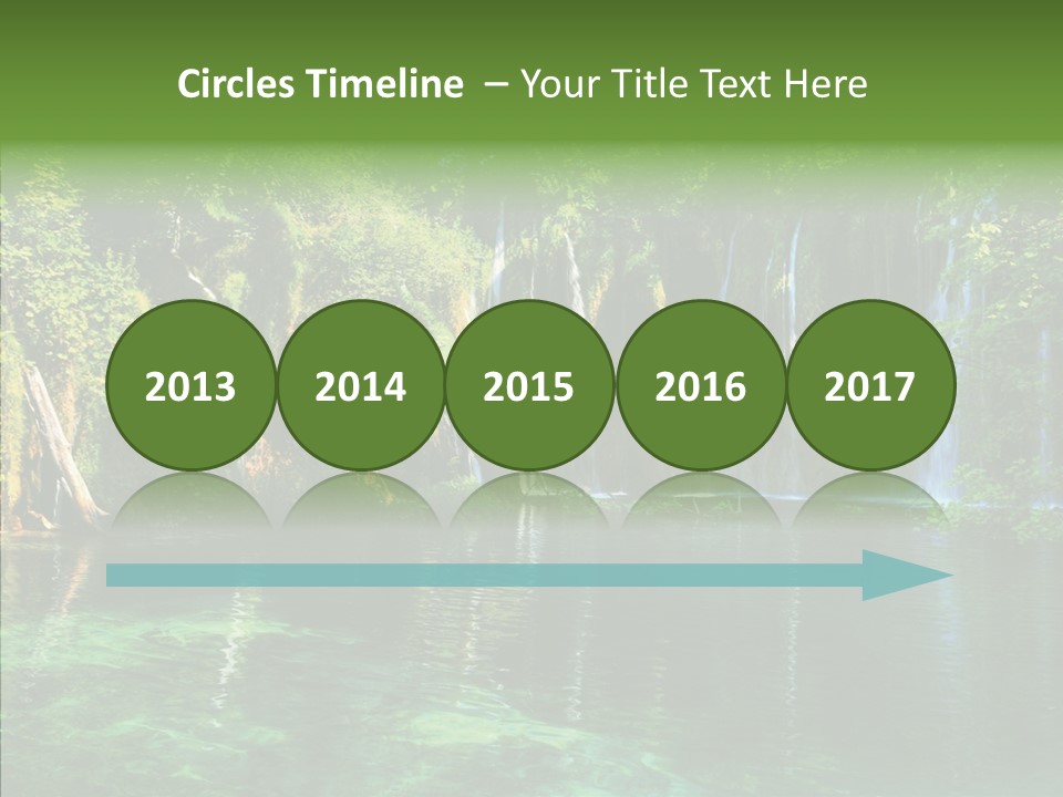 Freshness Scene Tree PowerPoint Template