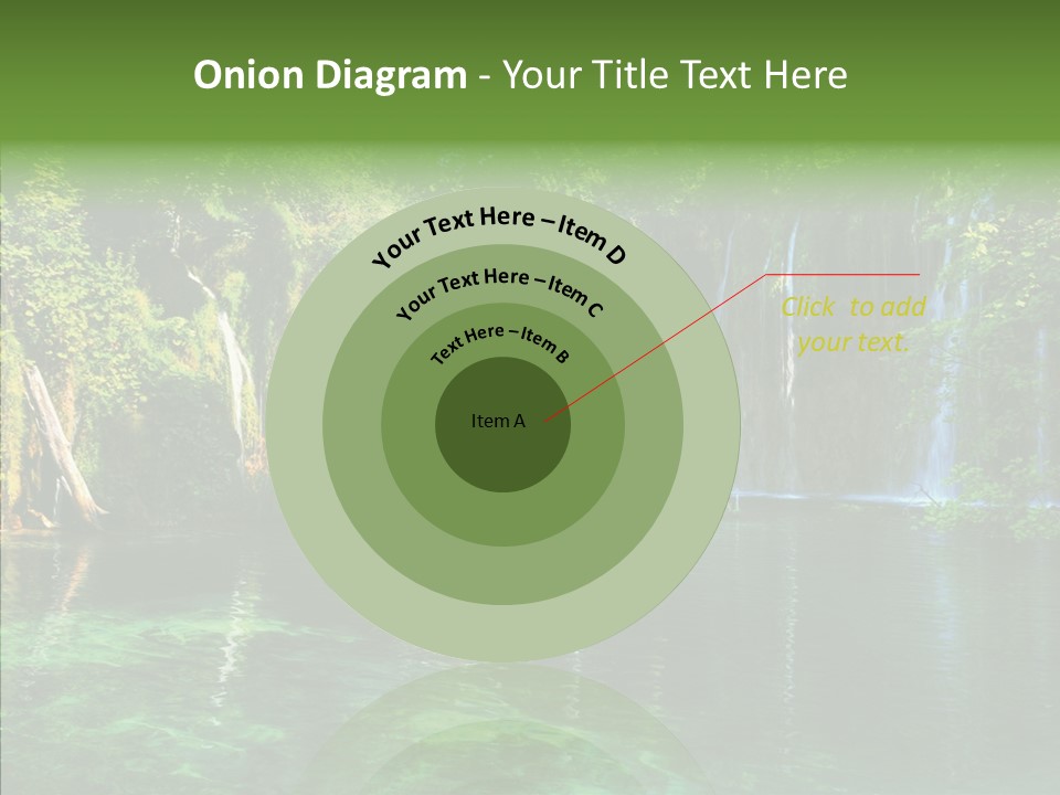 Freshness Scene Tree PowerPoint Template