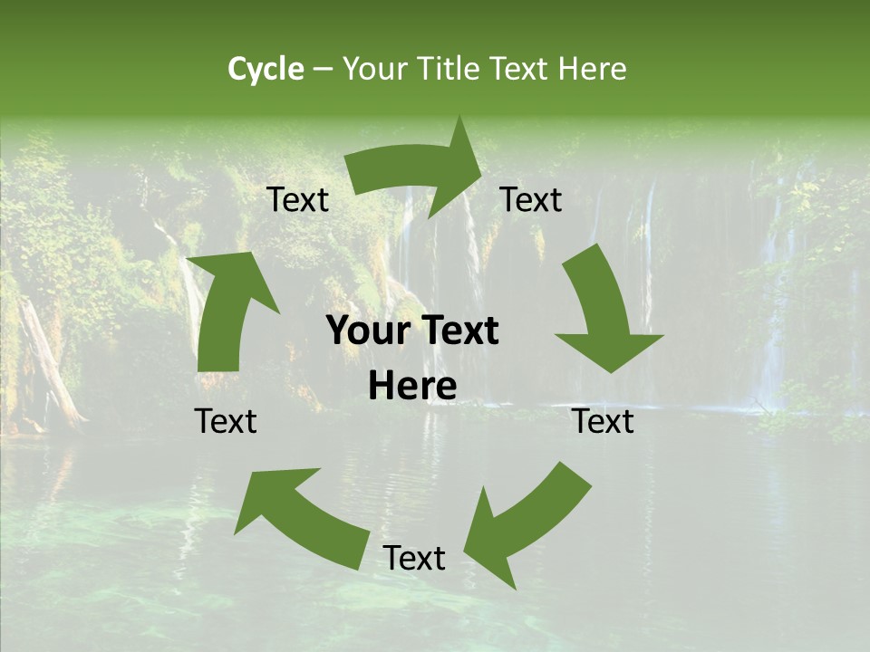 Freshness Scene Tree PowerPoint Template