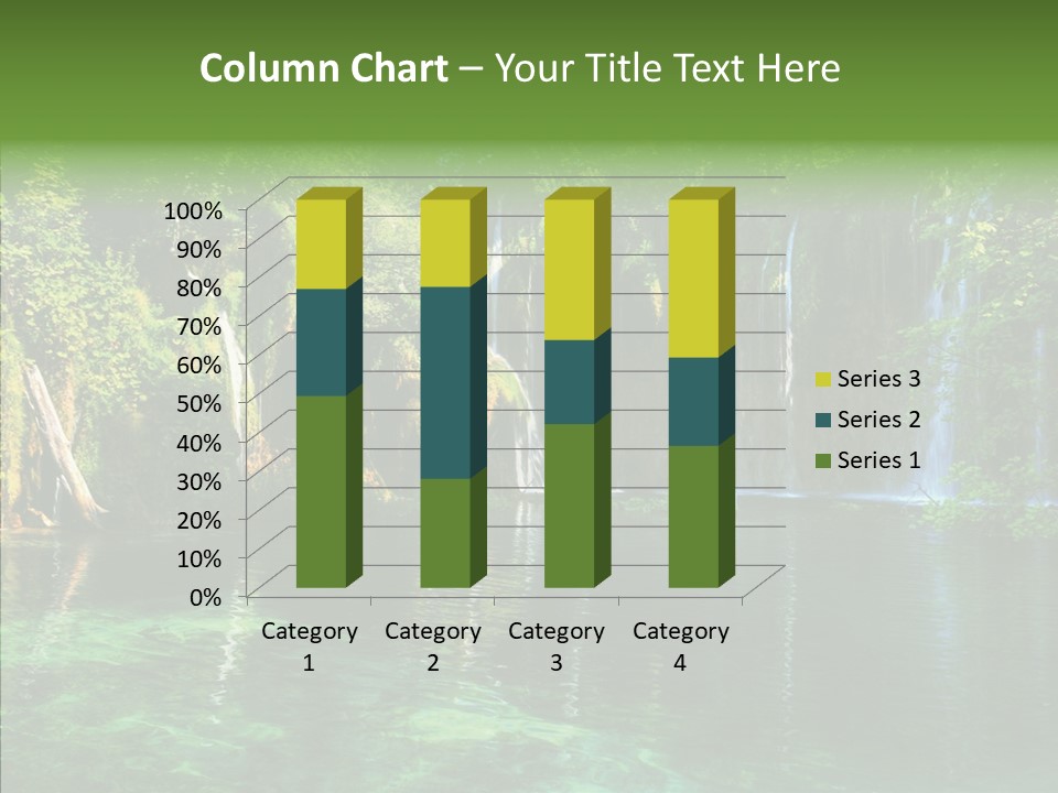 Freshness Scene Tree PowerPoint Template