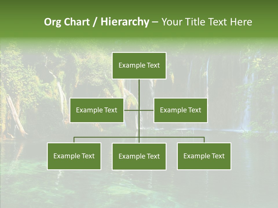 Freshness Scene Tree PowerPoint Template