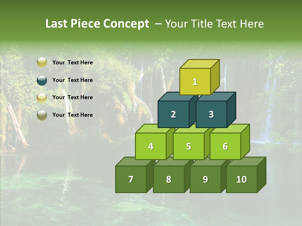 Freshness Scene Tree PowerPoint Template