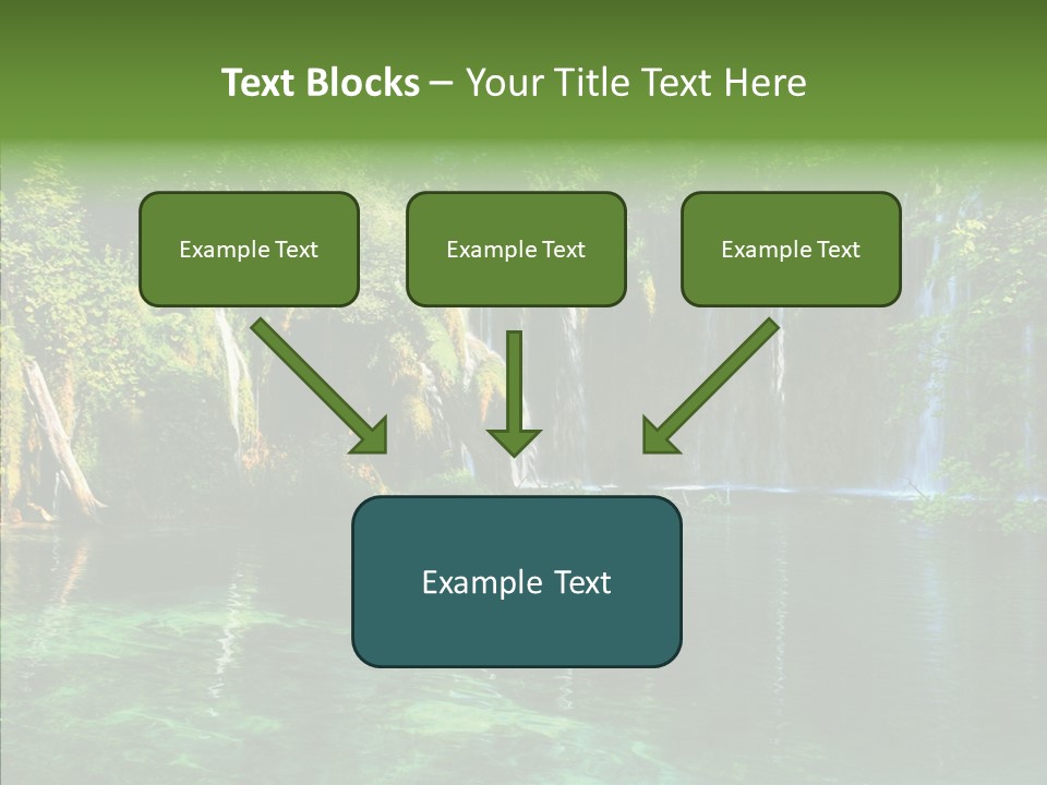 Freshness Scene Tree PowerPoint Template