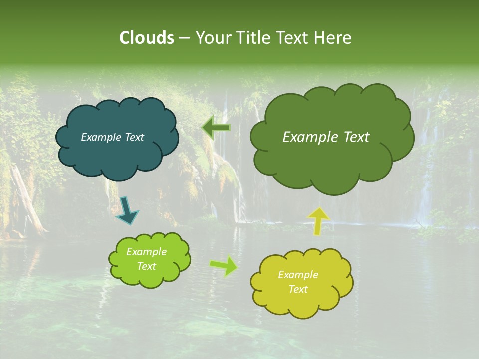 Freshness Scene Tree PowerPoint Template