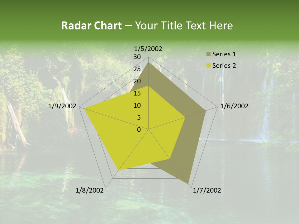 Freshness Scene Tree PowerPoint Template
