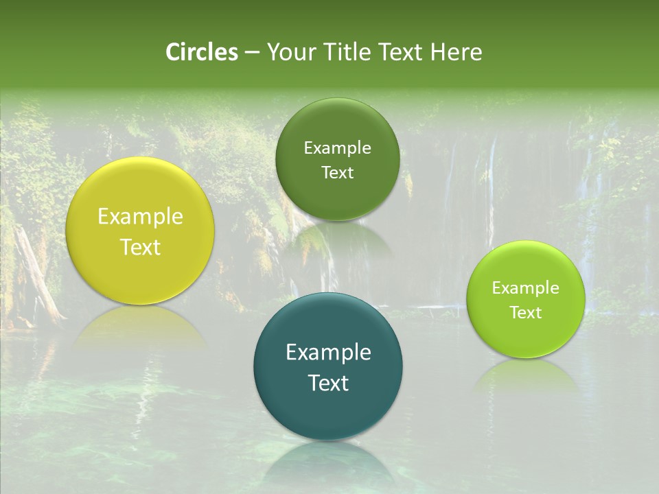 Freshness Scene Tree PowerPoint Template